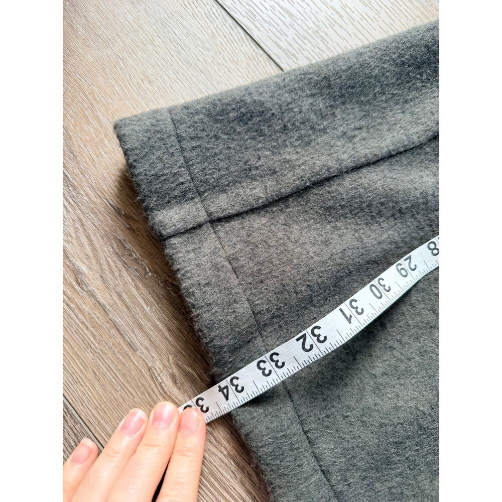 Vero Moda Gray Wrap Belted Coat - Size Small - Picture 9 of 10